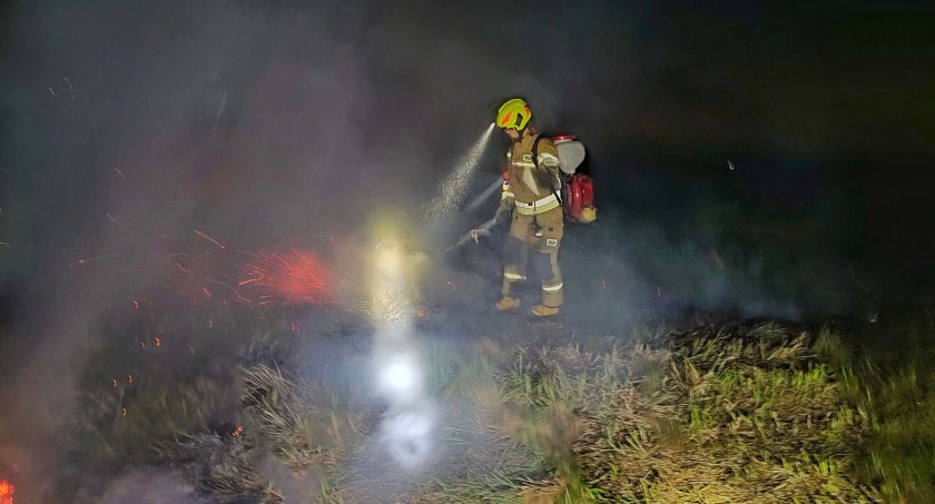 Intensywny dzień dla OSP KSRG Orońsko: Pożary lasu i pól skutecznie ugaszone