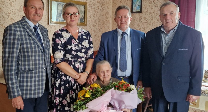 Jubileusz 100-lecia urodzin mieszkanki gminy Chlewiska