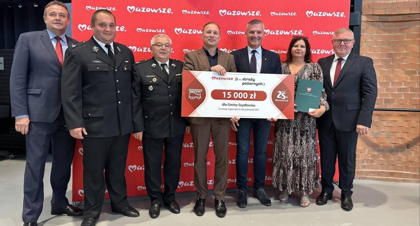 OSP z Szydłowca, Mirowa, Wysokiej, Majdowie, Jankowicach i Woli Korzeniowej skorzystają z pieniędzy województwa mazowieckiego