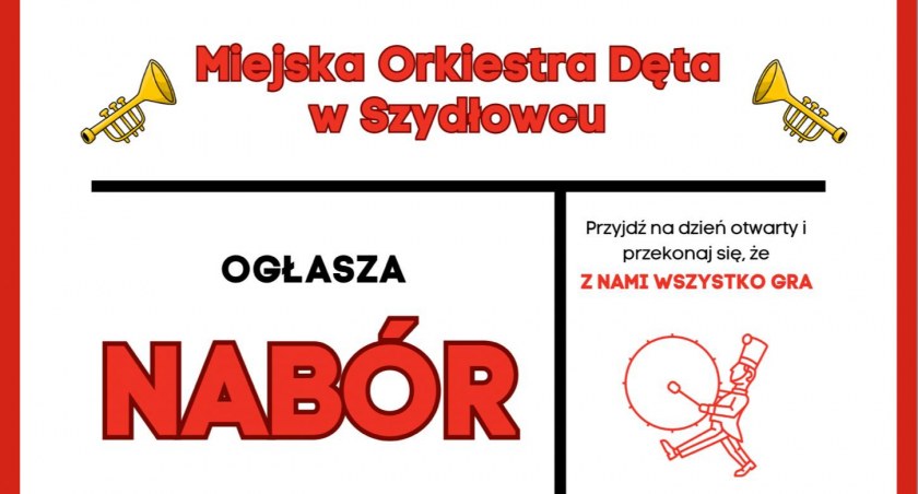 Miejska Orkiestra Dęta w Szydłowcu ogłasza nabór