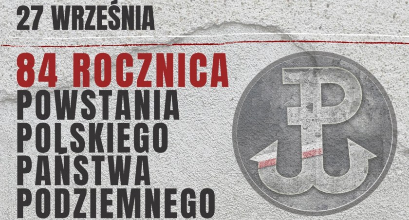 84. rocznica powstania Polskiego Państwa Podziemnego w Szydłowcu