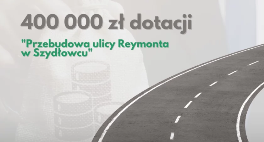 400.000 zł na przebudowę ulicy Reymonta w Szydłowcu