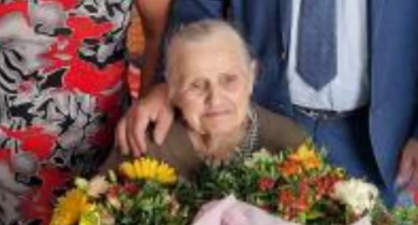 Pani Zofia najstarsza mieszkanka gminy Chlewiska