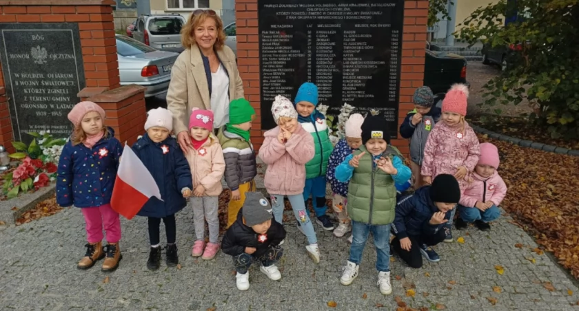 Przedszkole w Orońsku dołączyło do akcji Szkoła pamięta