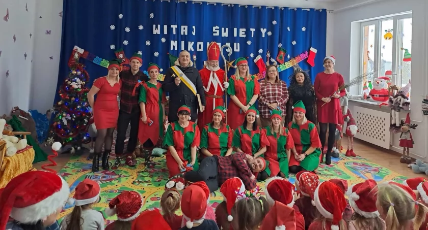 Mikołajkowa niespodzianka dla przedszkolaków z Chlewisk