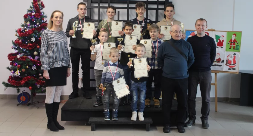  Mikołajkowy Turniej Szachowy w Gminnym Ośrodku Kultury w Chlewiskach