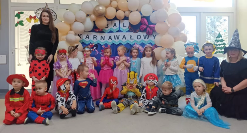 Bal karnawałowy w Przedszkolu w Orońsku