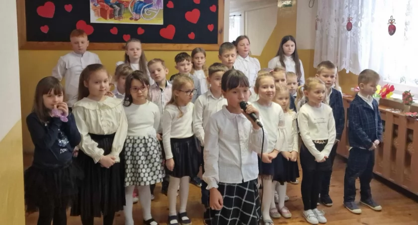 Dzień Babci i Dziadka w szkole w Ciepłej