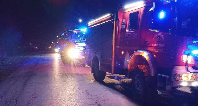 Ciepła. Pożar sadzy w budynku mieszkalnym