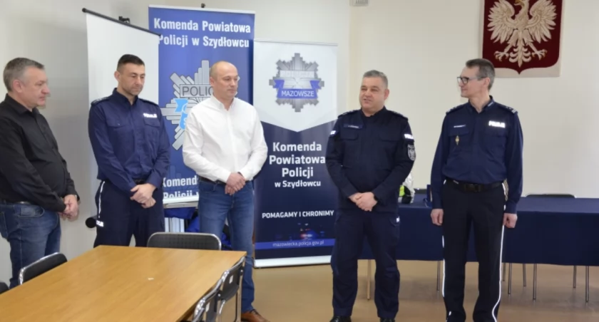 Szydłowiec. Policjant Grzegorz Makarski odszedł na emeryturę 