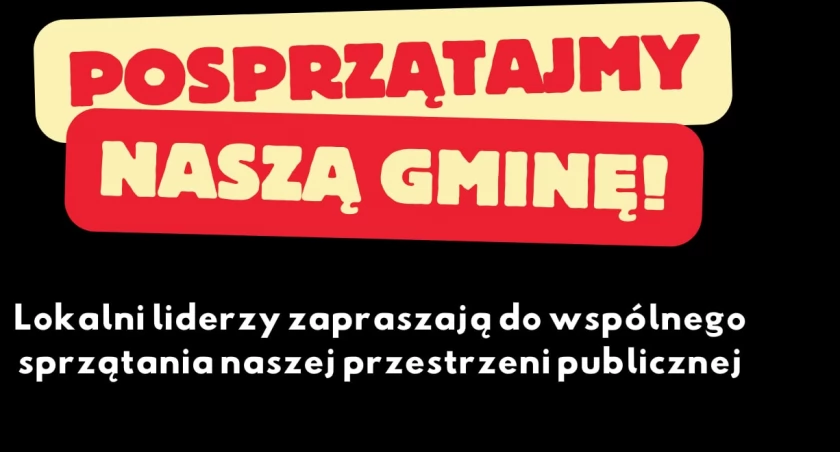 Mieszkańcy gminy Orońsko sprzątają swoją małą ojczyznę!