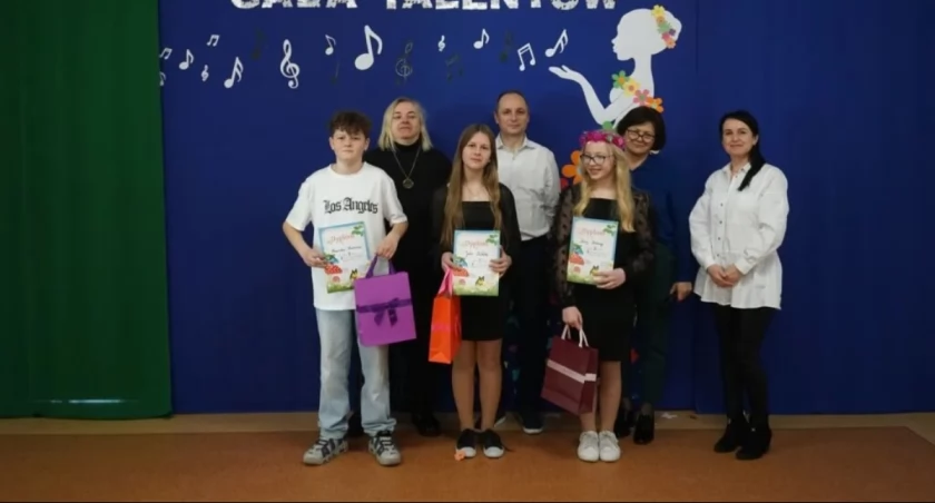 Szkolna Gala Talentów w Bieszkowie Dolnym