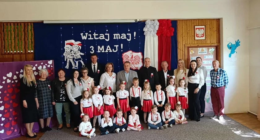 Rocznica Konstytucji Majowej u przedszkolaków z Orońska