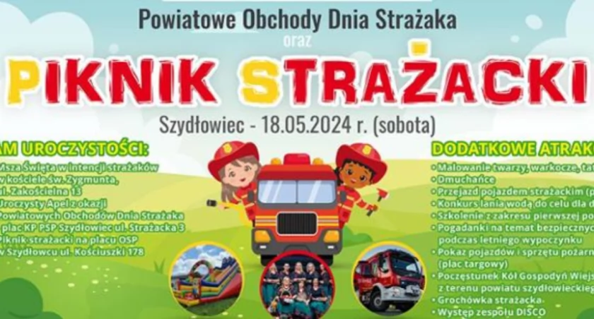 Powiatowe Obchody Dnia Strażaka w Szydłowcu