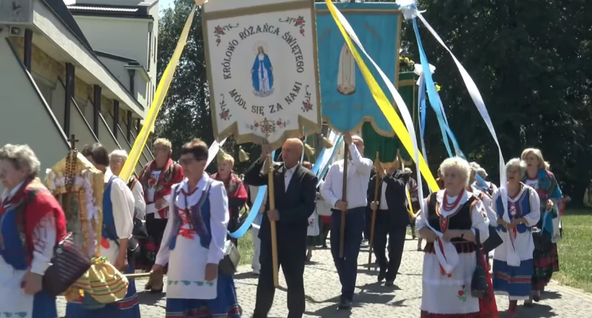 Uroczystość ku czci Świętego Andrzeja Boboli w parafii w Mirowie