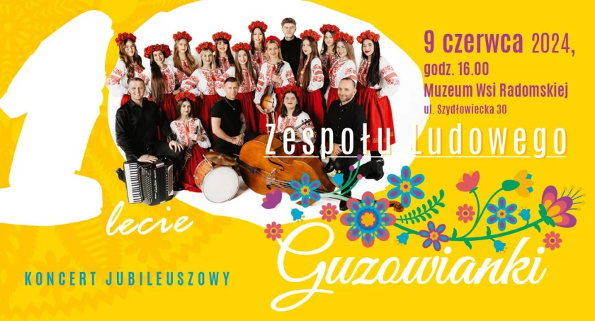 Koncert Jubileuszowy Zespołu Guzowianki