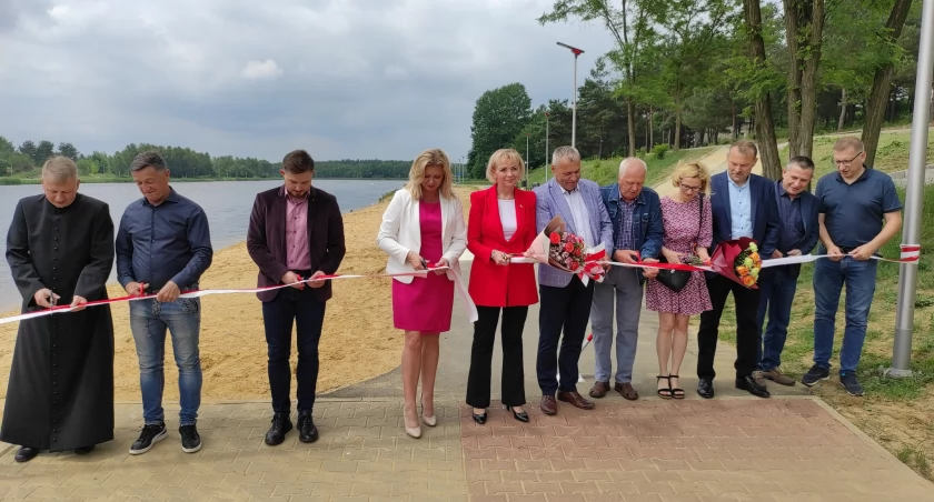 Otwarcie nowego ciągu pieszo-rowerowego i skateparku w Jastrzębiu