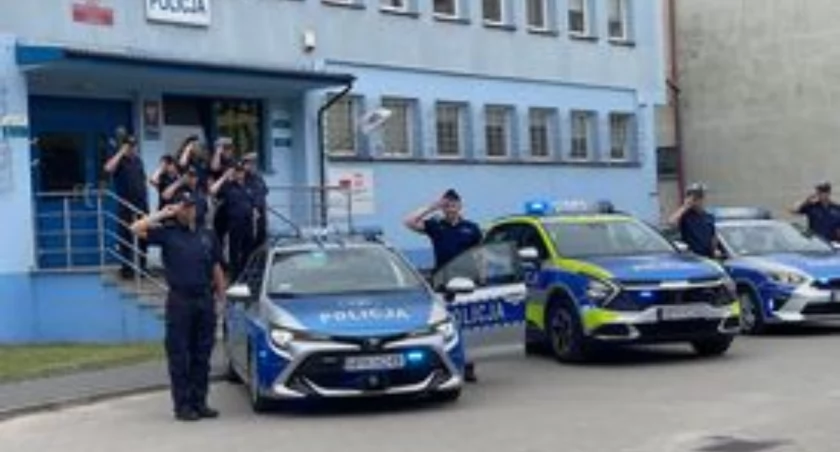 Policjanci z Szydłowca oddali hołd śp. sierż. Mareuszowi Sitkowi