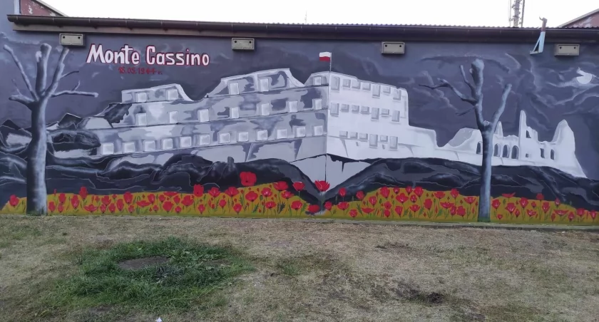 Powstanie Muralu Monte Cassino w Jastrzębiu