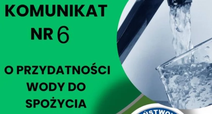 Woda ze Zbijowa nadaje się już do spożycia!