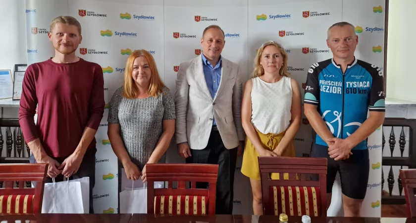 Podsumowanie akcji Rowerowa Stolica Polski w ratuszu w Szydłowcu
