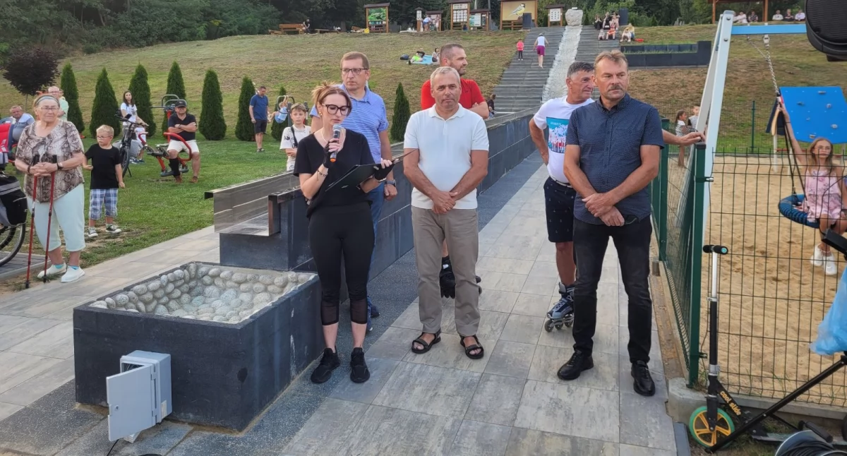 Rolkowanie nad zalewem w Jastrzębiu