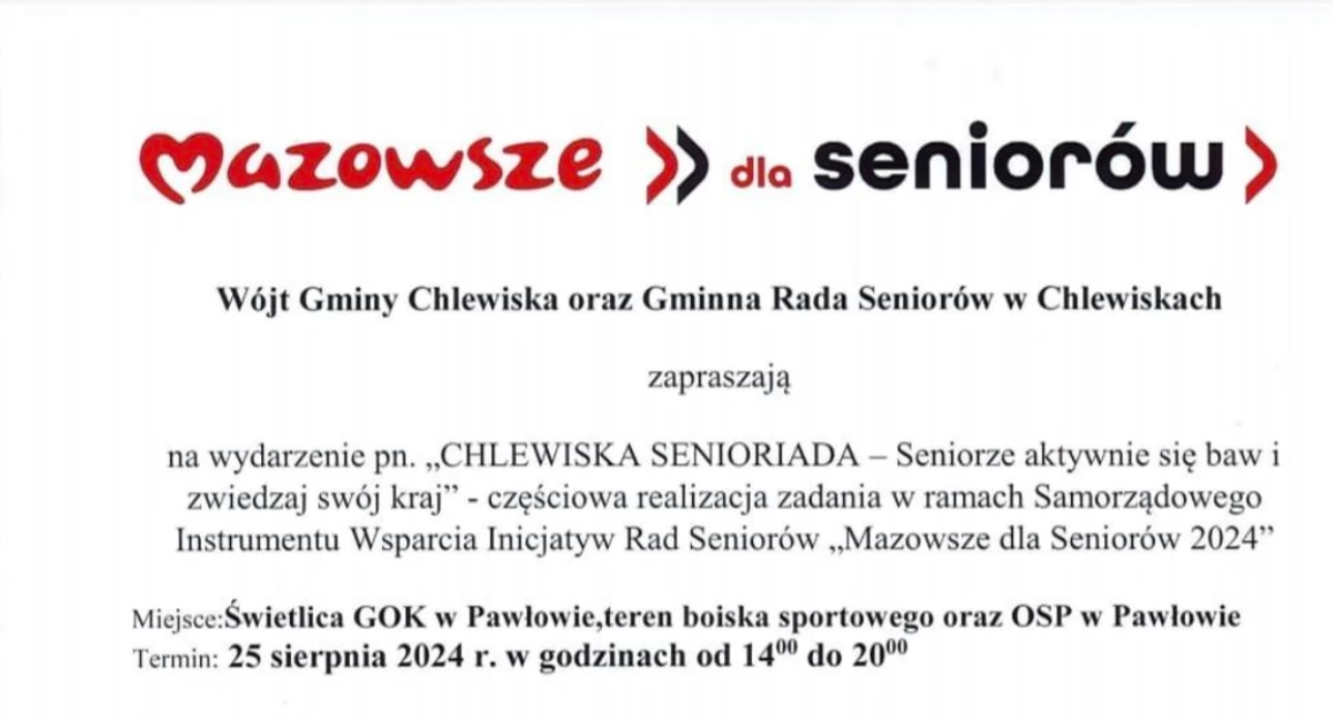 Chlewiska Senioriada