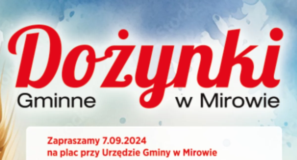 Dożynki Gminne w Mirowie