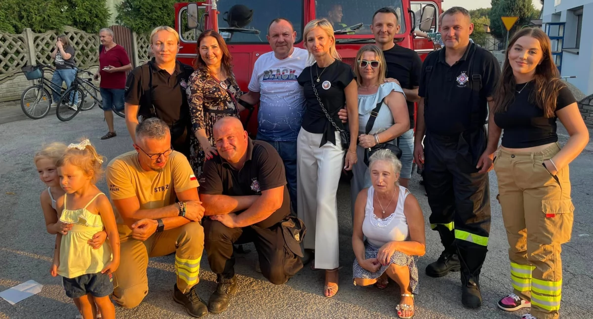  Piknik strażacki z OSP Jastrząb pełen pozytywnych wrażeń