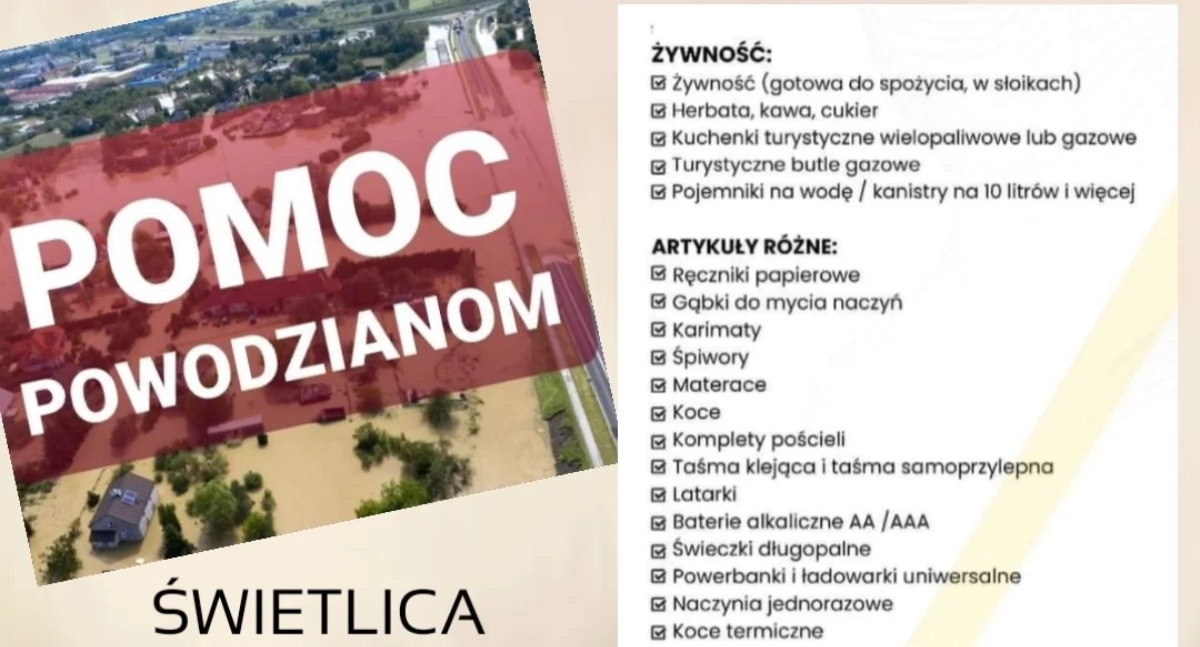 Gmina Mirów pomaga powodzianom! Przyłącz się i Ty!