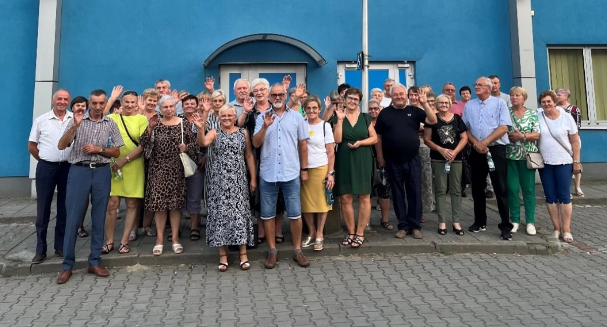 Seniorzy z gminy Mirów na wyjeździe