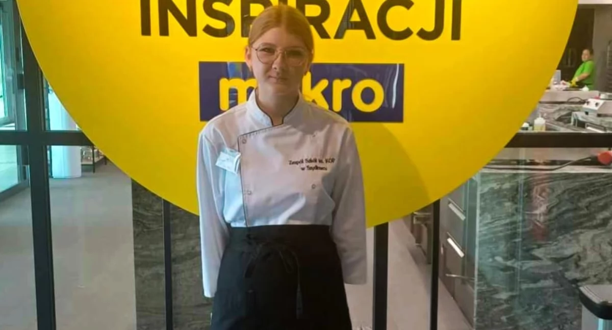 Wiktoria Jachimczyk z Szydłowca wśród najlepszych młodych kucharzy w Polsce!