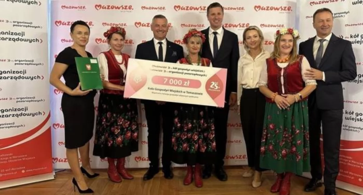 Koła Gospodyń Wiejskich z gminy Orońsko ze wsparciem na rozwój działalności
