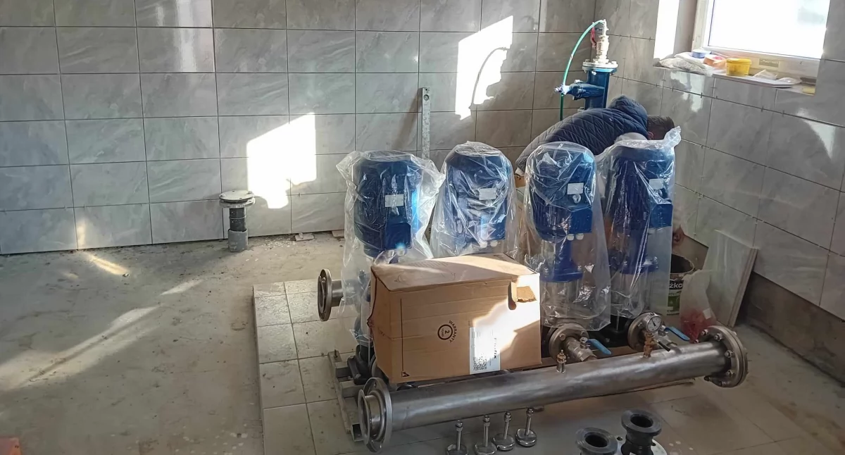 Modernizacja hydroforni w Lipienicach Górnych