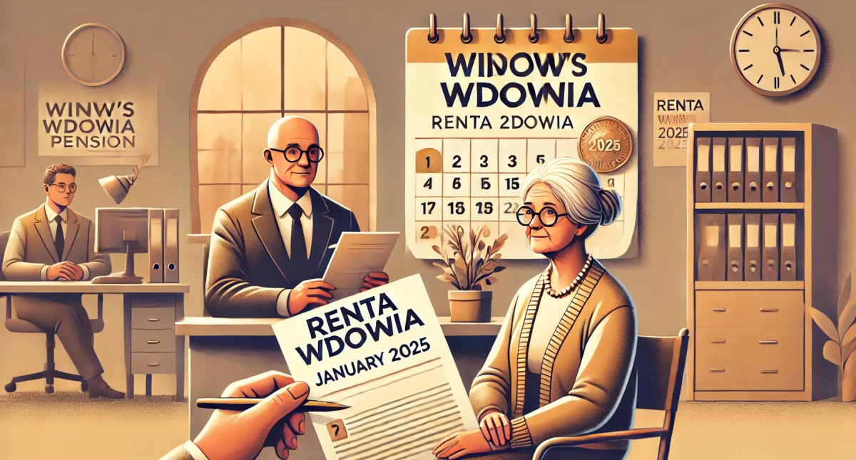 Renta wdowia od 1 stycznia 2025 roku – szczegóły i zasady przyznawania