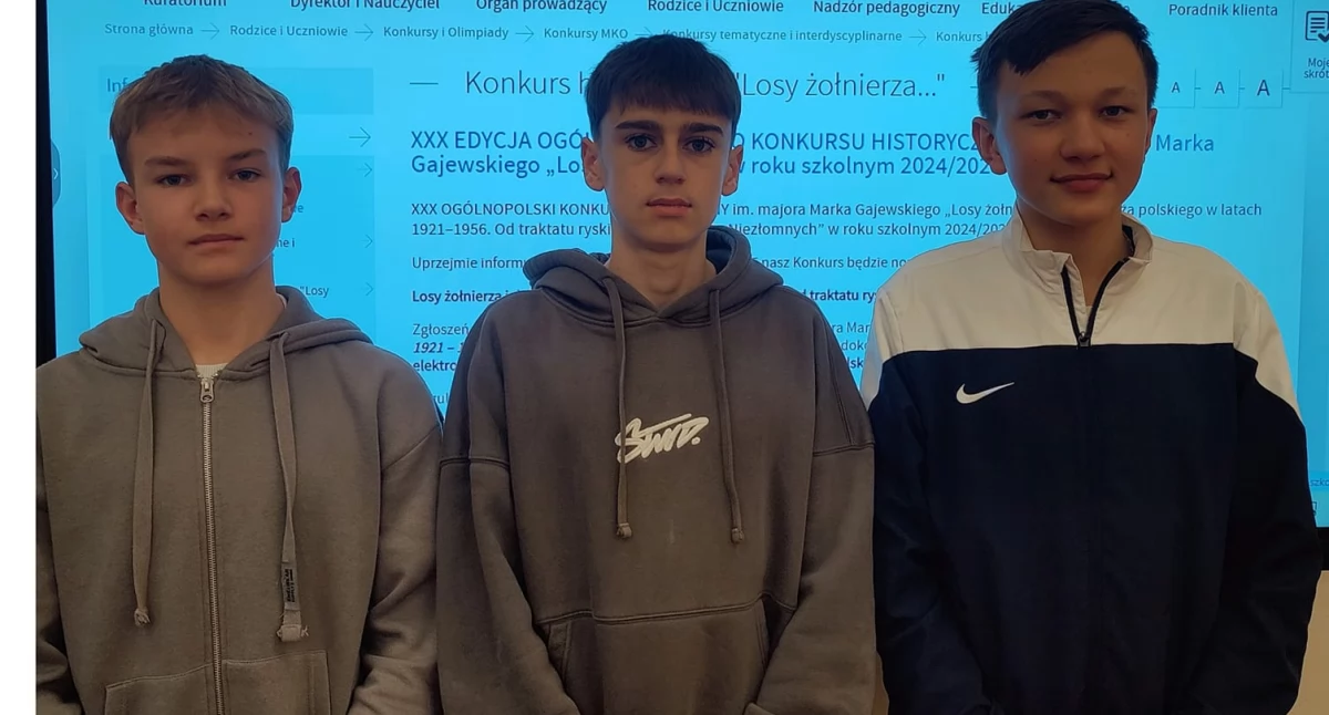 Sukces edukacyjny uczniów PSP nr 2 w Szydłowcu w XXX Ogólnopolskim Konkursie Historycznym im. Majora Marka Gajewskiego