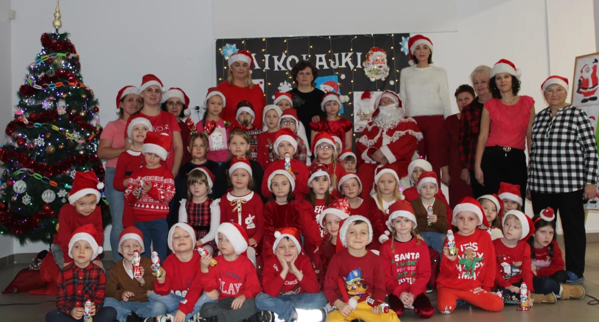 Radosne Mikołajki w Gminnym Ośrodku Kultury w Chlewiskach