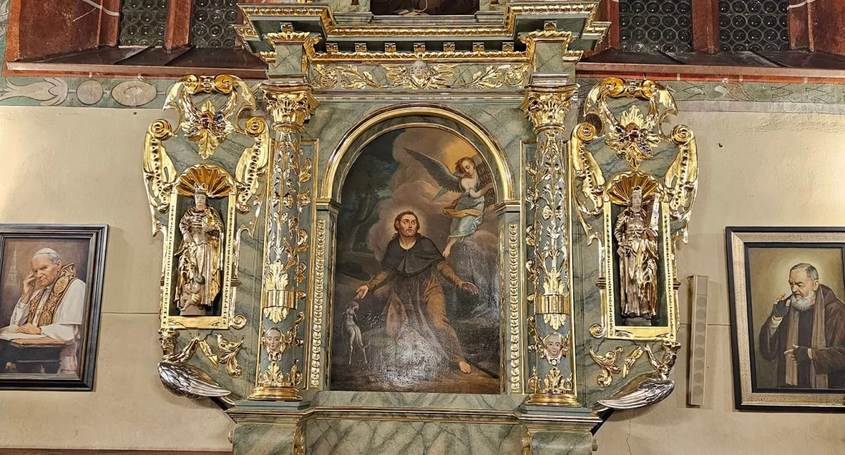 Powrót ołtarza św. Rocha do kościoła w Szydłowcu