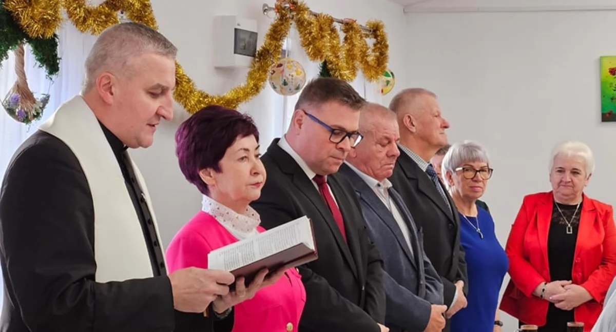 Spotkanie przedświąteczne w Klubie Senior+ w Szydłowcu