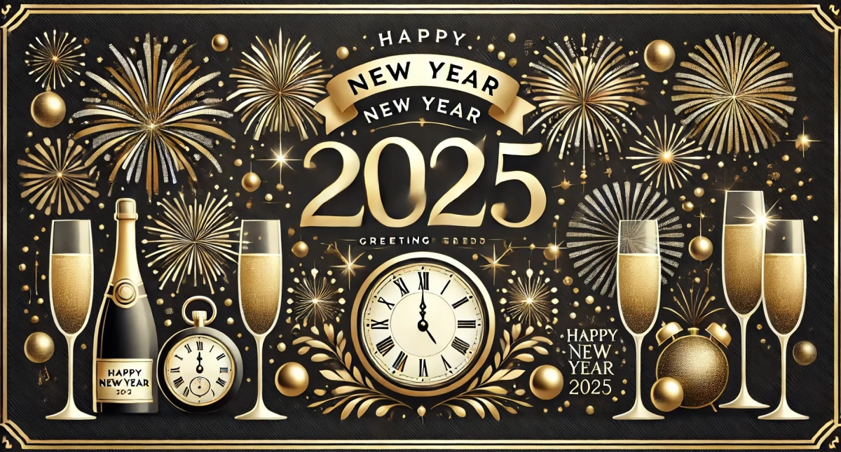 Szczęśliwego Nowego 2025 Roku!