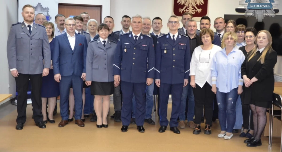 Zmiany w szydłowieckiej Policji – pożegnanie mł. insp. Marka Filipiaka