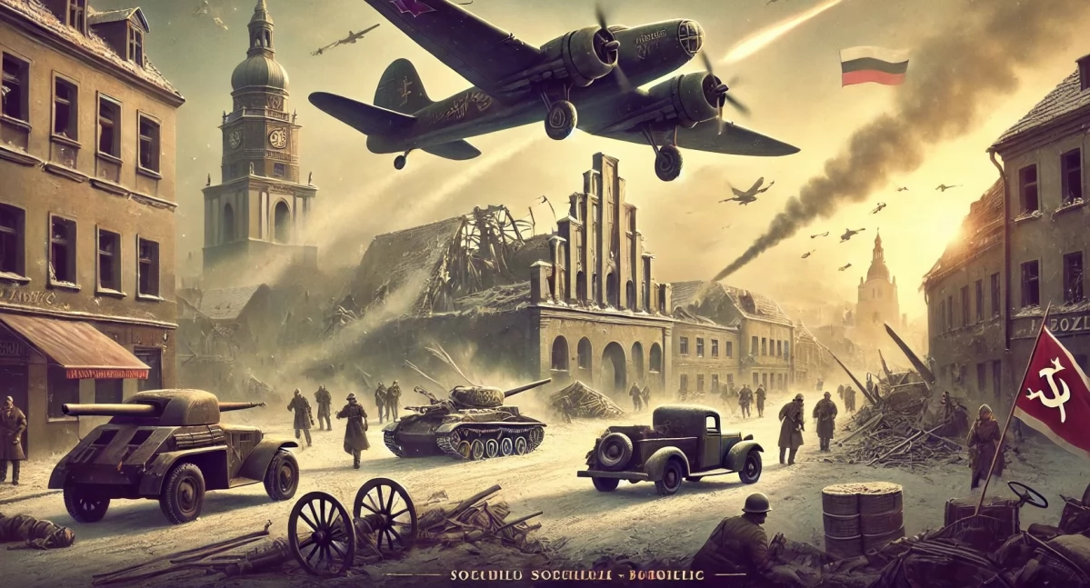 Bombardowanie Szydłowca w 1945 r.