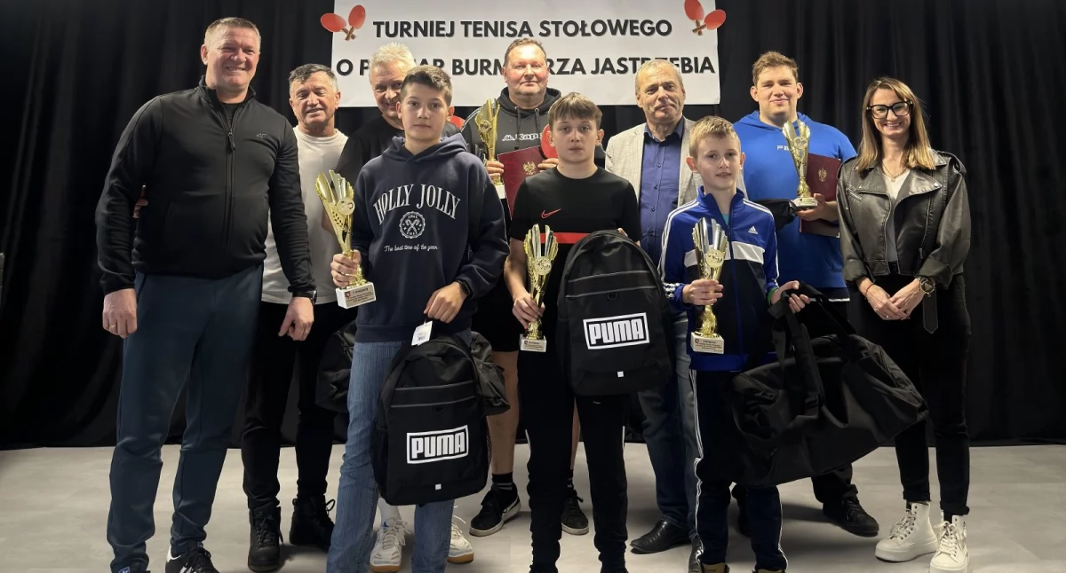 Turniej Tenisa Stołowego o Puchar Burmistrza Jastrzębia