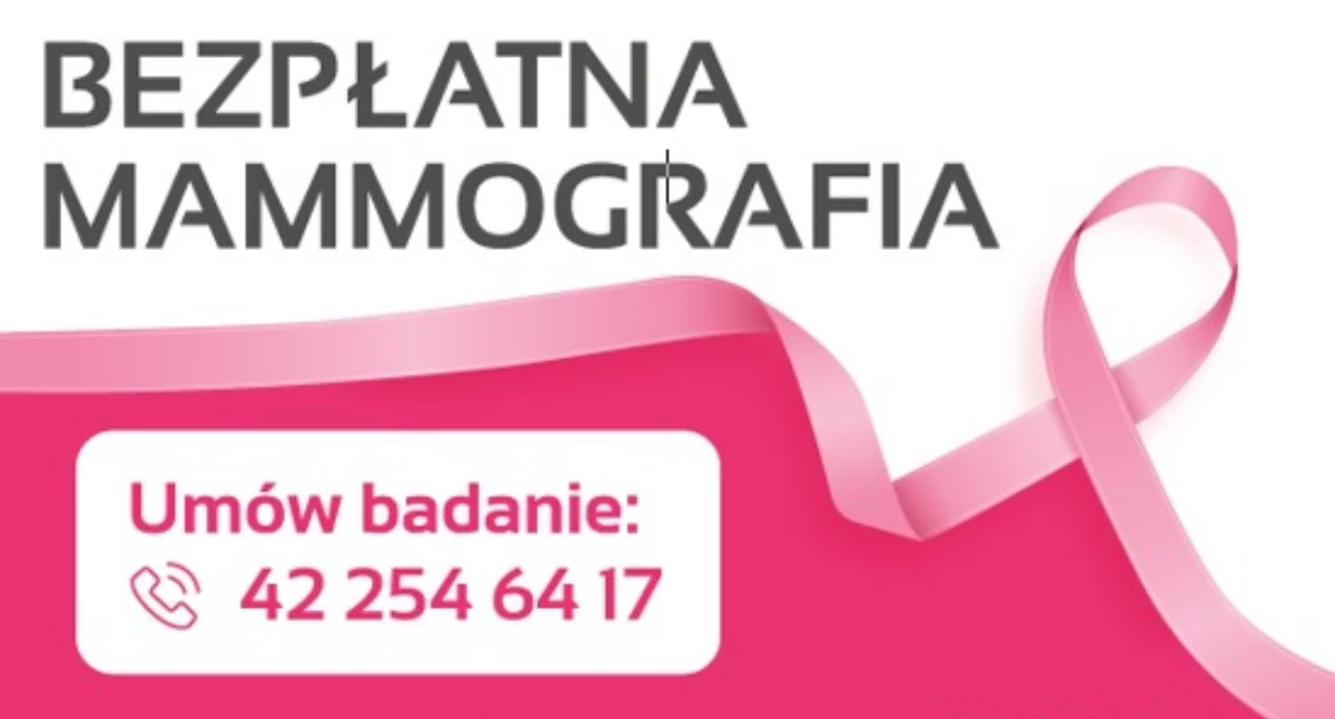 Bezpłatne badania mammograficzne dla mieszkanek gminy Orońsko!