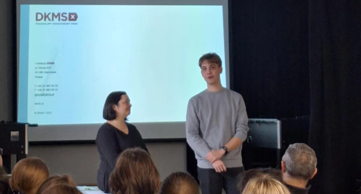 DKMS w Liceum w Szydłowcu: edukacja, inspiracja i gotowość do dawstwa szpiku