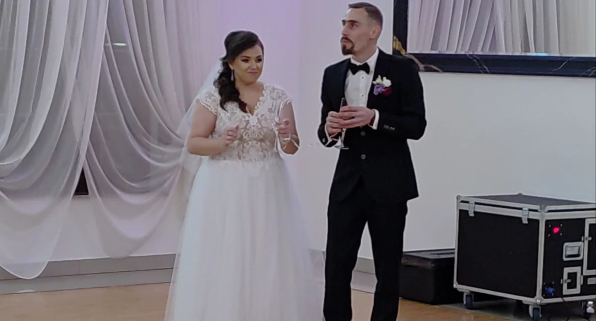 Konrad Czerepak i Aleksandra Mucha powiedzieli sobie TAK! Wesele wśród drużyny Oronki
