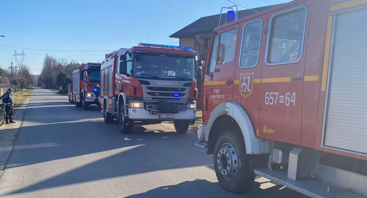 Pożar pieca w domu jednorodzinnym w Wysocku – szybka akcja strażaków