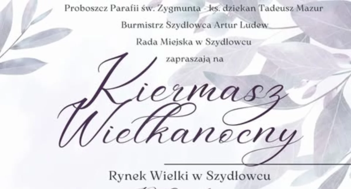 Kiermasz Wielkanocny w Szydłowcu