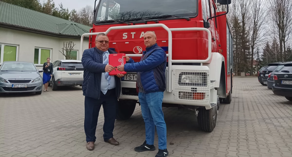 Nowy wóz bojowy dla OSP Bieszków Górny – większe bezpieczeństwo mieszkańców!
