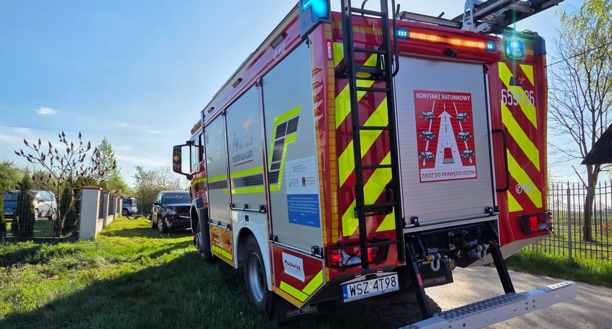Strażacy z Orońska znów w akcji – dwa wyjazdy do wypadków